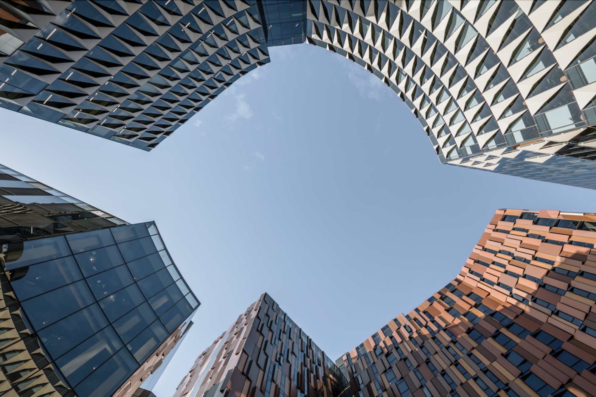Exterior image of Melbourne Connect building oculus