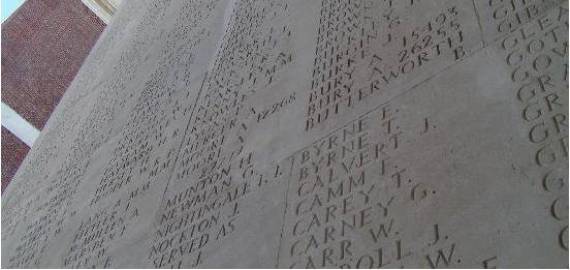 Memorial list of names